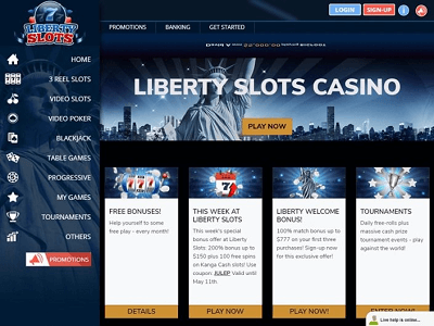 Liberty Slots Weekly Reload