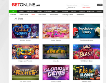 betonline slots