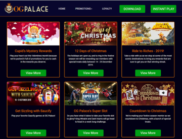 og palace casino promotions