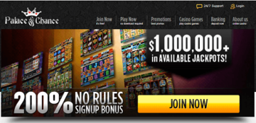 Palace of Chance Jackpots
