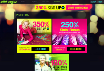 wild vegas promotions