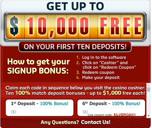 Silver Oak Bonus Codes Silver Oak Bonus Codes