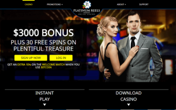 platinum reels casino
